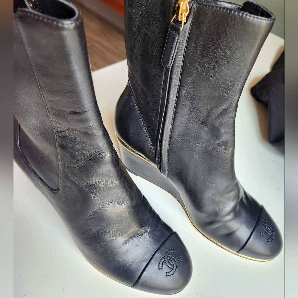 Chanel Lambskin Ankle Boot 2022 Collection